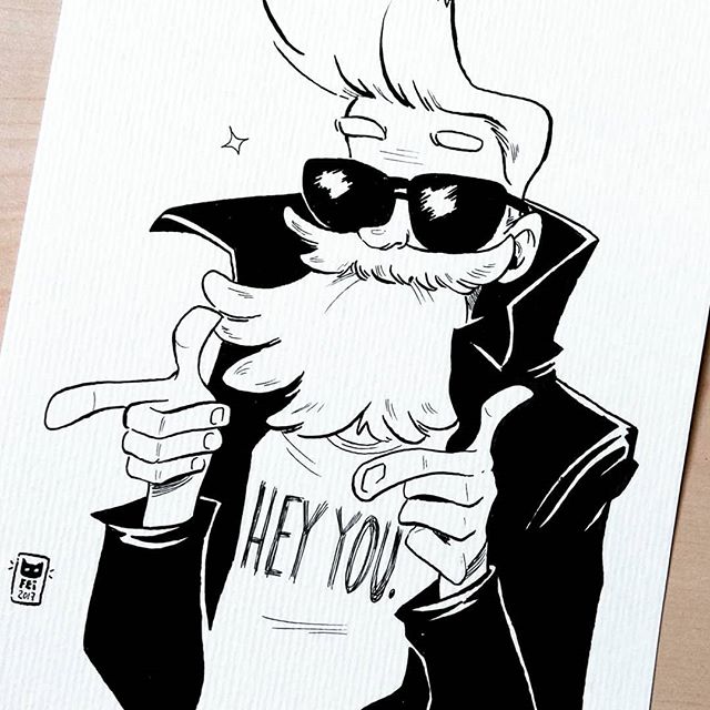 Feilyn's tweet photo. I found some old photos and drawings in a random folder, i liked this one and i don't think i've ever shown it here soooo its Hobo, an original character from our fanzine Rockabilly Time 💓
#hobo #oc #rockabilly #rockabillytime #drawingink #olddrawings https://t.co/bjAZPLSmZY