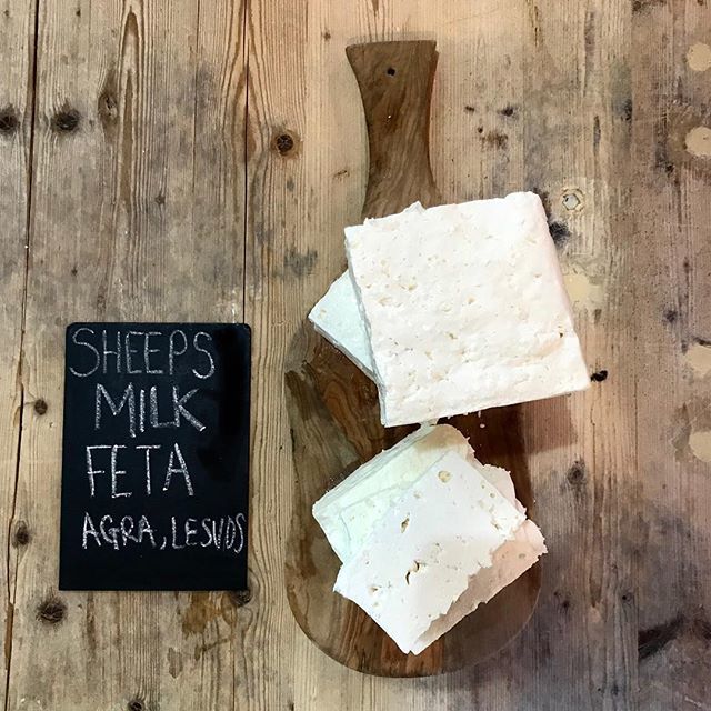 Our Feta is back! Made from sheep’s milk made in Lesvos Greece. A great sharp and tangy cheese with citrus flavours. Perfect with salads, breads and olive oil! ift.tt/2T7IIAp