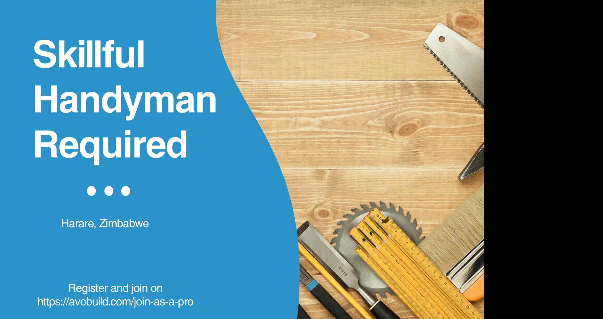 Avobuild on Twitter "Are you a master of trades? Handyman job leads in