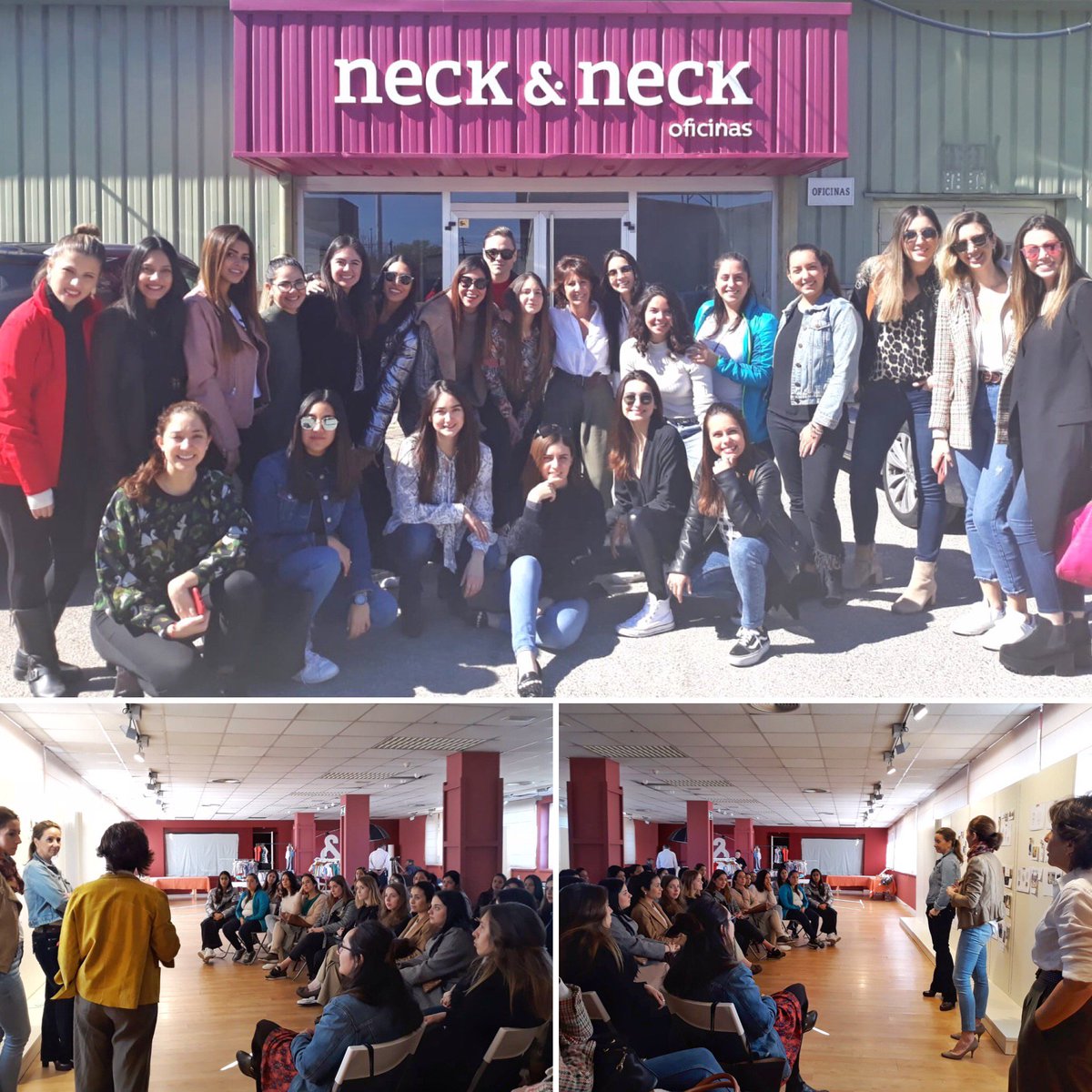 EsdenBS's tweet photo. Hoy visitamos @neckandneck, la marca española líder en moda infantil. Aprendiendo con cada una de las visitas formativas del #MBA #Máster #Moda #Fulltime. Muchas gracias a @Mzamacola, profesora del máster y fundadora y directora de la firma. #esdenmoda #retail #neckandneck https://t.co/przXeRQwk5