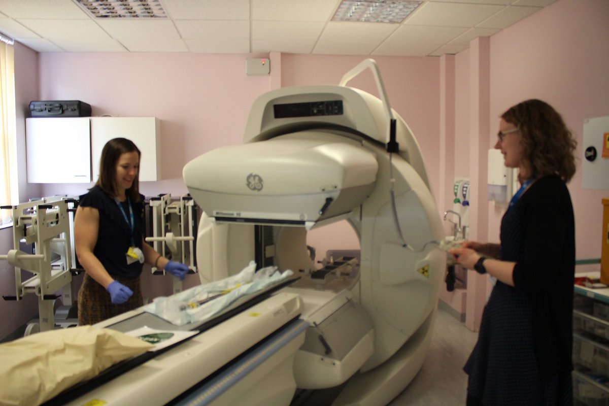 UHP_NHS's tweet photo. Ever wondered what a career in Nuclear Medicine would look like? Clinical Scientist, Sarah Bell tells us a bit about her role: https://t.co/LGlUORWxgd #HCSweek19 HCSWeekPlymouth #WeCare2 https://t.co/axBIBkYUZl