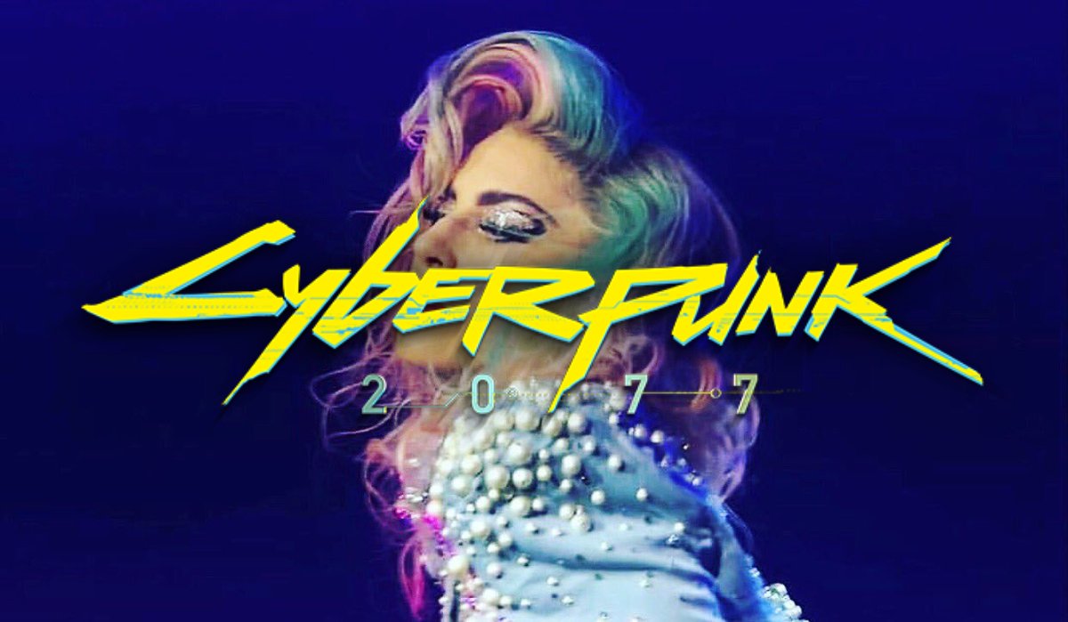 ComicBookNOW's tweet photo. Lady Gaga Rumored to Be In 'Cyberpunk 2077': https://t.co/ZVKV0S07Iv https://t.co/gCzxptYKKC