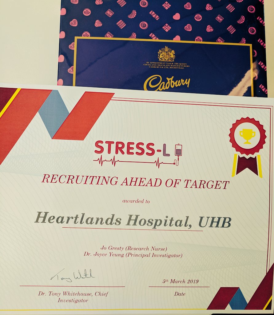 Joyce (@yeung_joyce) on Twitter photo Recruitment to <a href="/StressLTrial/">STRESS-L Trial</a> going strong <a href="/HEFTICM/">HEFT ICU</a> <a href="/uhbtrust/">University Hospitals Birmingham</a> Credit to great team effort #feelingproud👍 @josiemay31 #whywedoresearch #Criticalcare #ICUResearch #ClinicalTrials <a href="/WarwickCTU/">Warwick CTU</a> Recruitment to <a href="/StressLTrial/">STRESS-L Trial</a> going strong <a href="/HEFTICM/">HEFT ICU</a> <a href="/uhbtrust/">University Hospitals Birmingham</a> Credit to great team effort #feelingproud👍 @josiemay31 #whywedoresearch #Criticalcare #ICUResearch #ClinicalTrials <a href="/WarwickCTU/">Warwick CTU</a>