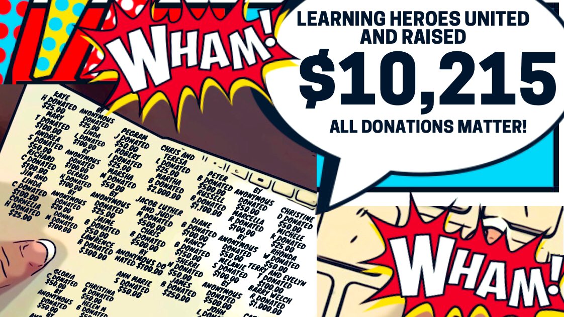 SMLGoodN's tweet image. Huge thank to all of our #LearningHeroes that united to fight #SummerLearningLoss In the #ROANOKEvalley for  #RVGIVES2019 Give Day #Fundraising event 🧡💙💥
We raised $10,215 in 24 hrs for our #SummerErichment programs ⚡️ThankYou !!!! #SMLGN