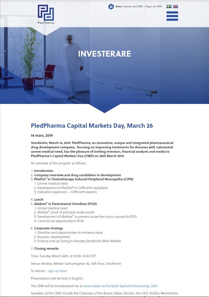neko_nekodayo's tweet image. #Pledpharma
#PledOx

3.Indication expansion – CIPN with taxanes

『CIPN with taxanes!!!』

#Solasia TYO 4597
bloomberg.com/quote/4597:JP
2019/03/14 Episil in South Korea
Very busy today!