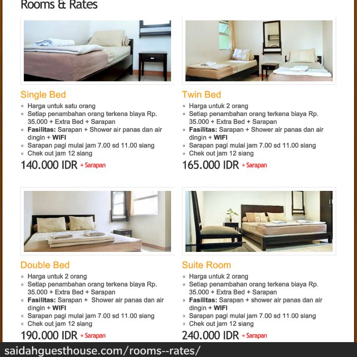 Hotel penginapan murah dan bersih di BANDUNG cuma 140rb+sarapan+hotshower saidahguesthouse.com | WA 087899899018
#bandung#bandunghotel#infobandung#infobdg#iklan#promo#bandungjuara #cimahi #cirebon#bekas #depok #jakarta#yogy #infobogor#jakartaterkini