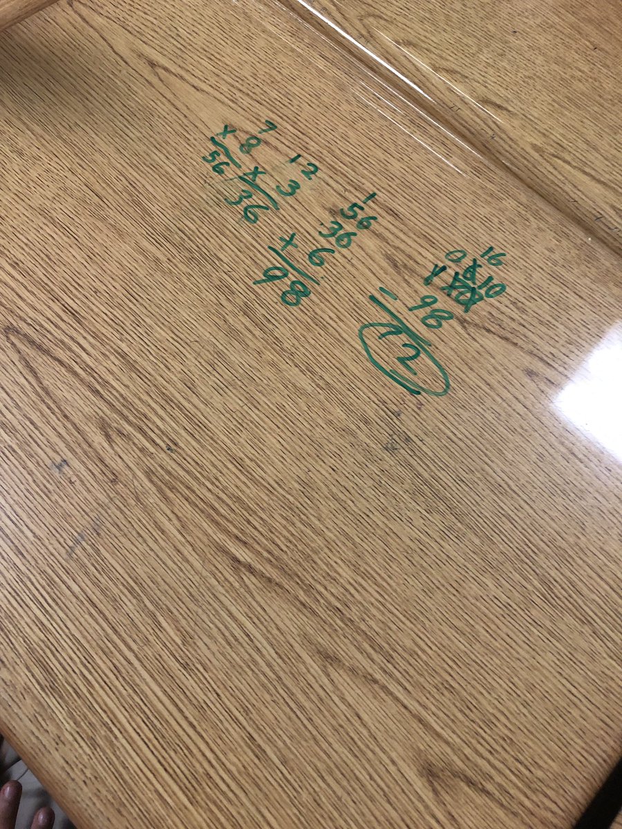 SandyLivesey's tweet photo. When your coaches send a math problem for PI day for teachers to solve and you decide to see if your 4th graders can solve it! @sawgrass_bay @LeesChristina @KinderOwl https://t.co/oBFSr9qhHH