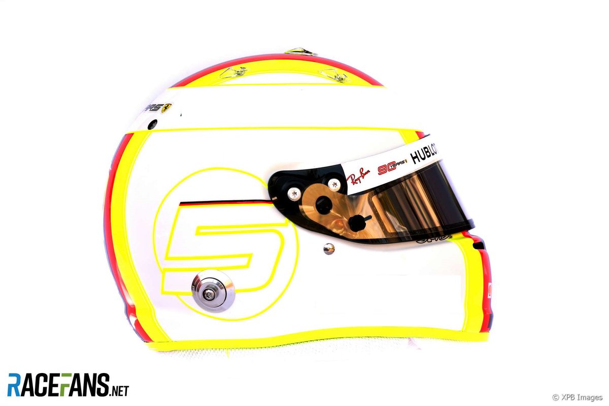 PFF1's tweet image. My personal Top-4 helmets of 2019. 

Keywords : Individuality, Recognisability, Simplicity