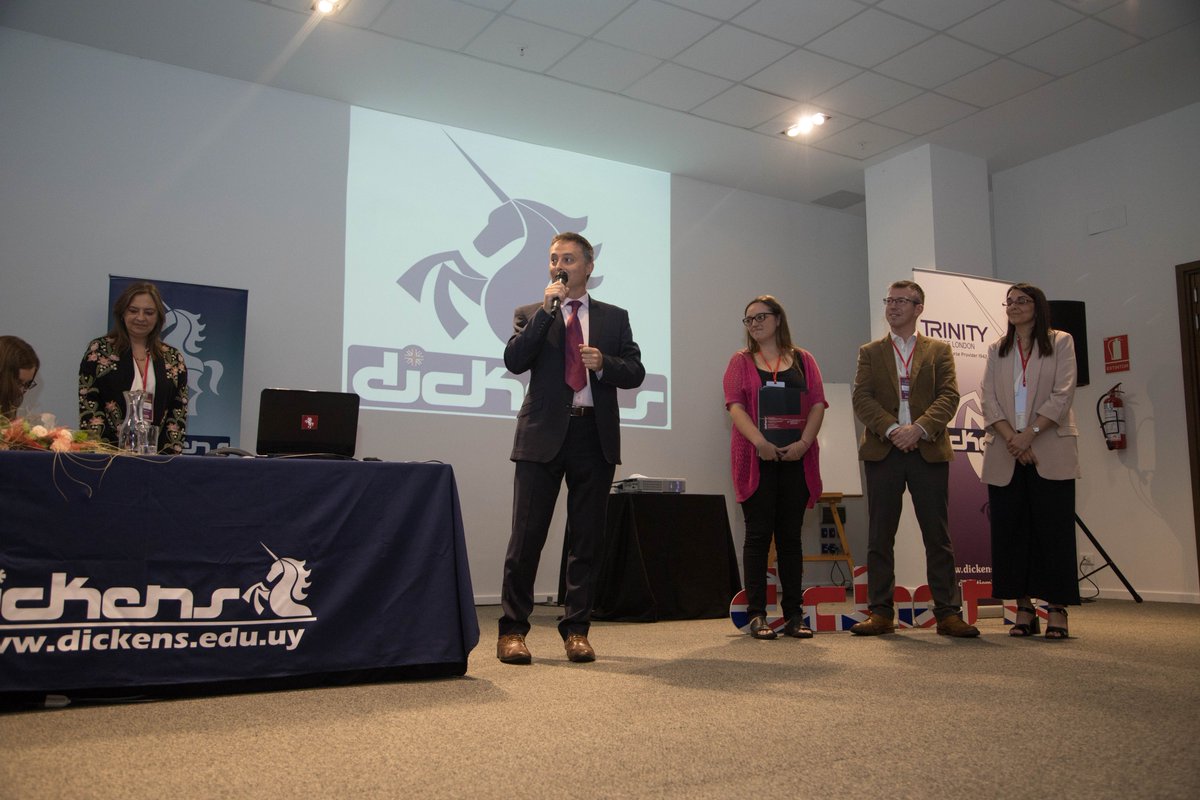 DickensUruguay's tweet photo. Una nueva generación de estudiantes de #TESOL y #TYLEC de @TrinityC_L recibió su certificado internacional.
Los cursos 2019 están comenzando. Es una carrera que tiene una gran inserción laboral, en el mercado nacional e internacional.
→ veronicajara@dickens.edu.uy | 27107555 https://t.co/mn3kVcVAjw