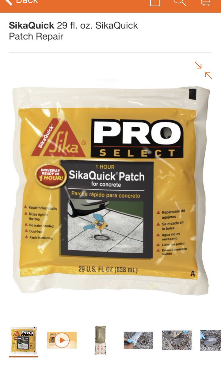 Kuhn2E's tweet photo. BREAKING NEWS:     @Sika_USA Pro Select will be continuing to show the 2018 Building Materials most Innovative product, #SikaQuickPatch at the @homedepot #SMM2019 today. Stop by to see the newest solution for the #1 Building Materials, #concrete project; patching concrete! https://t.co/jUQAy4q6le