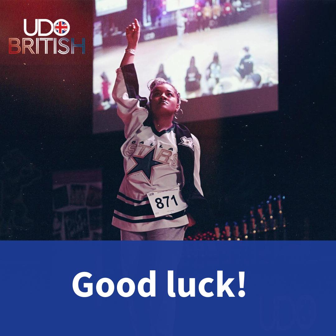 Good luck to all dancers competing at #UDOBritish19 this weekend! We can't wait to see you bring it 👊 

#UDOstreetdance #dancecompetition #dance