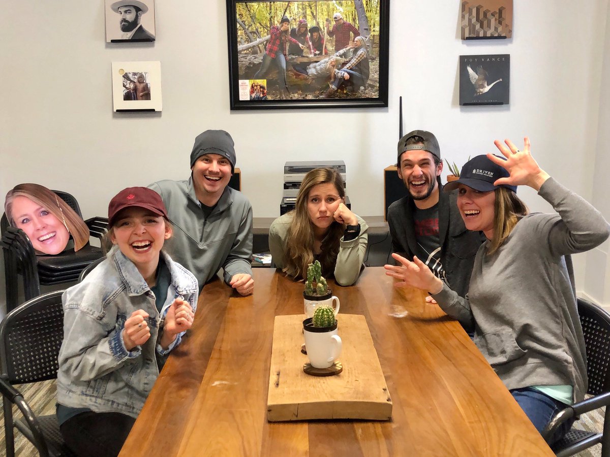 DrivenCoffee's tweet photo. When you didn’t get the memo from your crew about hat day...
•
•
•
#experiencebettercoffee #craftroaster #smallbusiness #mnlocal #specialtycoffee #coffee #smallbiz #mnproud #smallteam #team https://t.co/Dy8NJpUSzv