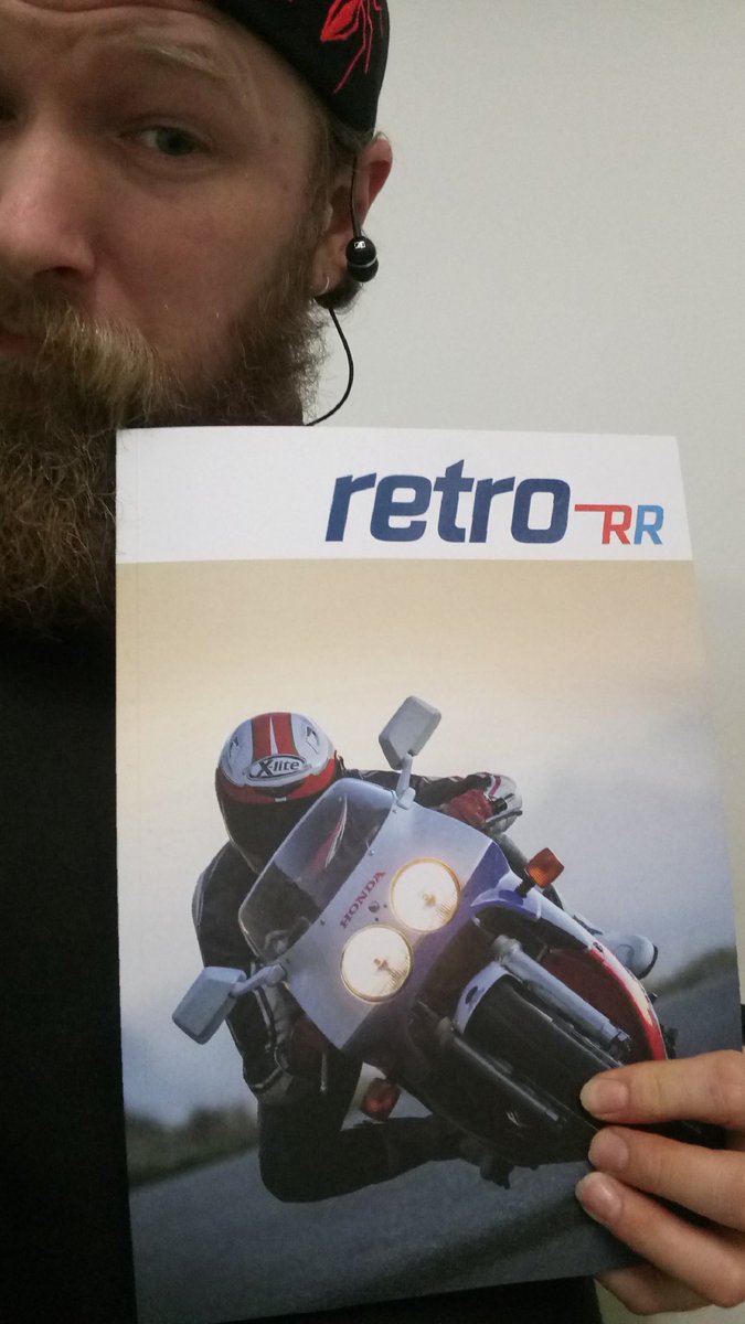<a href="/rr_retro/">Retro-RR magazine</a> got issue 1, it feels and smalls beautiful and when I finish work il put my feet up and enjoy it, also the hand written thank you card is a very personal touch 👍