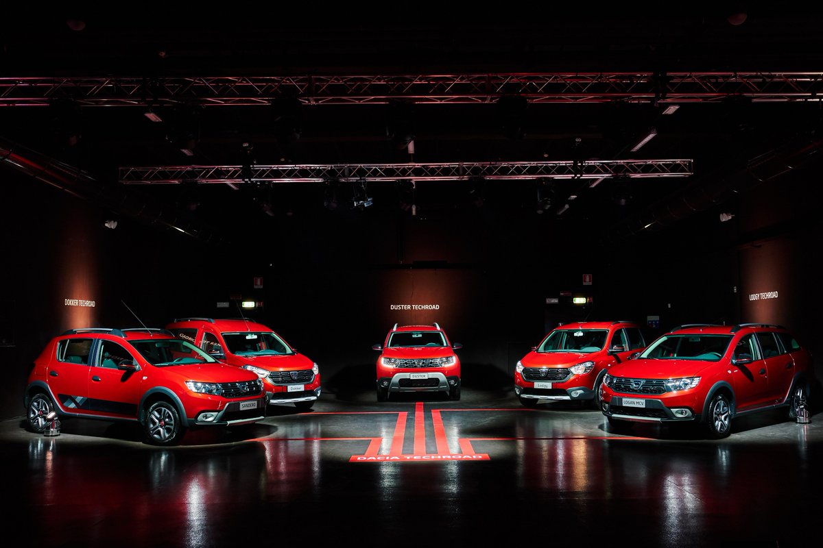 daciaitalia's tweet photo. Arriva la Serie Speciale #Dacia #Techroad su base #Stepway per #Sandero, #LoganMCV, #Lodgy e #Dokker, e su base Prestige per #Duster.
➡️ https://t.co/migotljkja https://t.co/yXgHzfZY2y