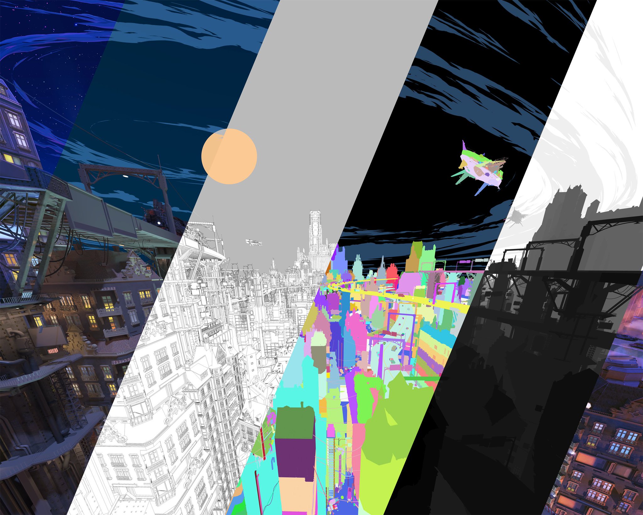 Arsenixc 夜の街 背景 風景 街並み 私の古い画像を作り直す Arsenixc 夜の街 背景 風景 街並み 私の古い画像を作り直す