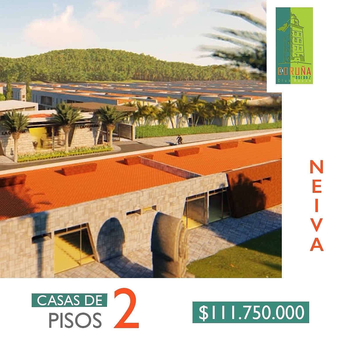 ConstructoraBe5's tweet image. En #ConstructoraBerdez tenemos la casa de tus sueños🏡👩‍❤️‍💋‍👨🌳Casas 2 pisos, área 104 m2, separala con $5 millones. Comunícate directamente con nosotros al bit.ly/CasasNeiva
#Huila #JuevesDeGanarSeguidores