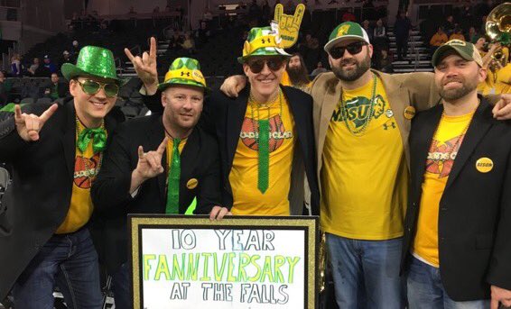 NDSUmbb's tweet photo. How are these guys not in the Bison Athletic Hall of Fame yet?! Much love, fellas! 🤘🏽 https://t.co/hgzPMY6XzW