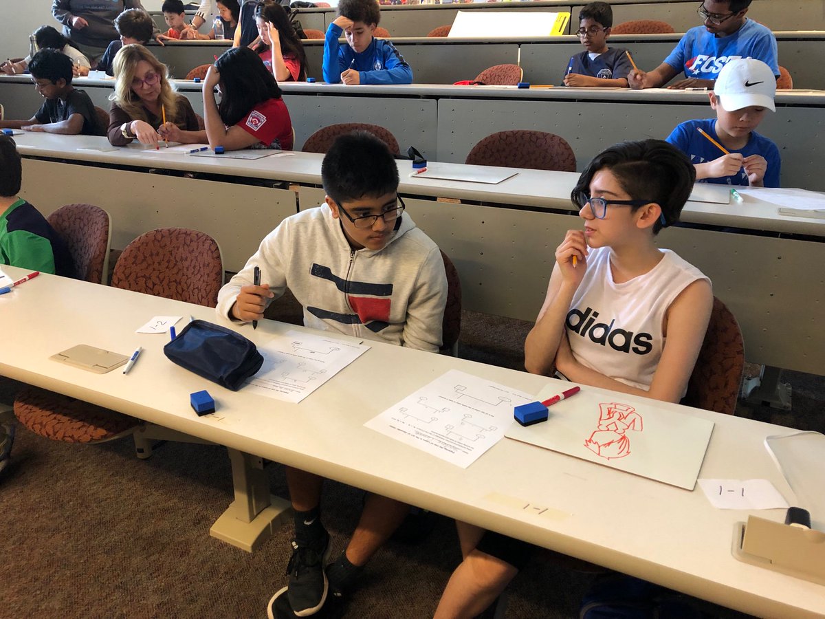MarenHaenicke's tweet photo. #RUSMP Math-Letics Spring Break Camp, @RiceUSMP Day 4
Exploring Archimedes Law of Levers https://t.co/HqdEouZuAI