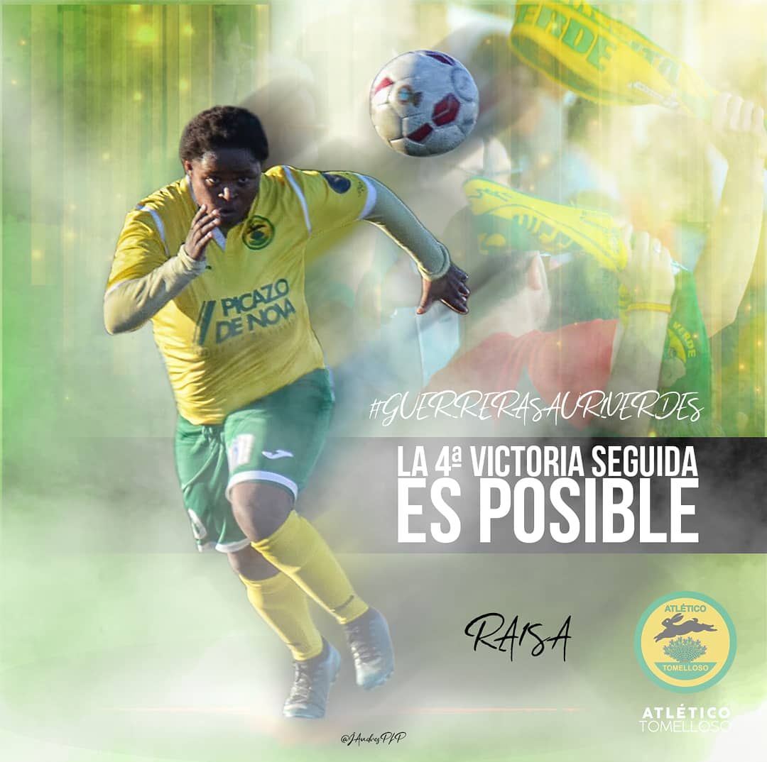 @AtlTomellosoFem 🆚 #Motillacf
⏰ Sábado 17H.
🏟️ Estadio Míguel Moreno.

Vamos #Atleticas a por la 4️⃣ victoria consecutiva. 
Sería el récord de victorias de nuestras #Guerreras.

Allí estaré cubriendo el partido de las nuestras ✔️.
¡Vamos #Tomelloso a animar!