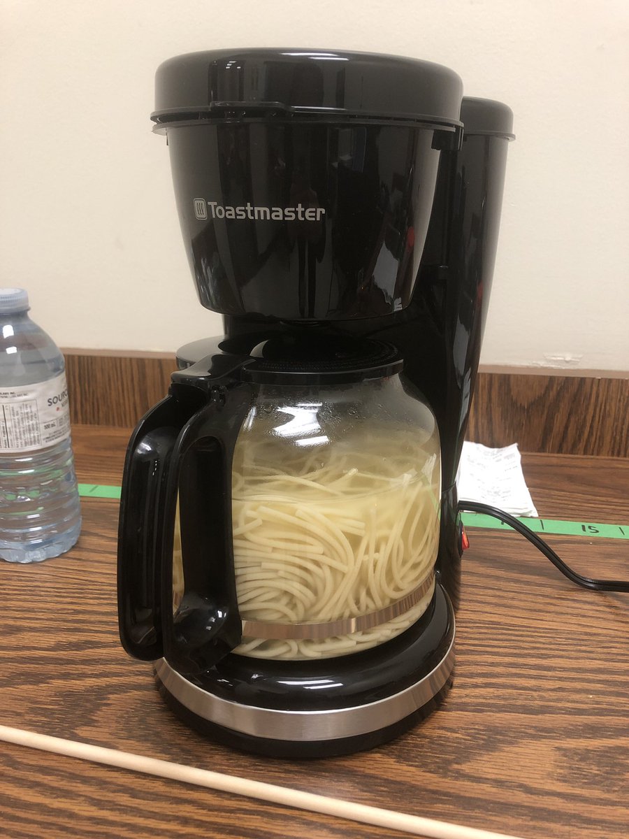 Greendvy's tweet photo. A radio conversation today: 

“Ben to Corrie”
- ya go
“How’s that pasta looking pal? “
- oh bud I thinks she’s JUST about done. https://t.co/2CJlIJI1hn