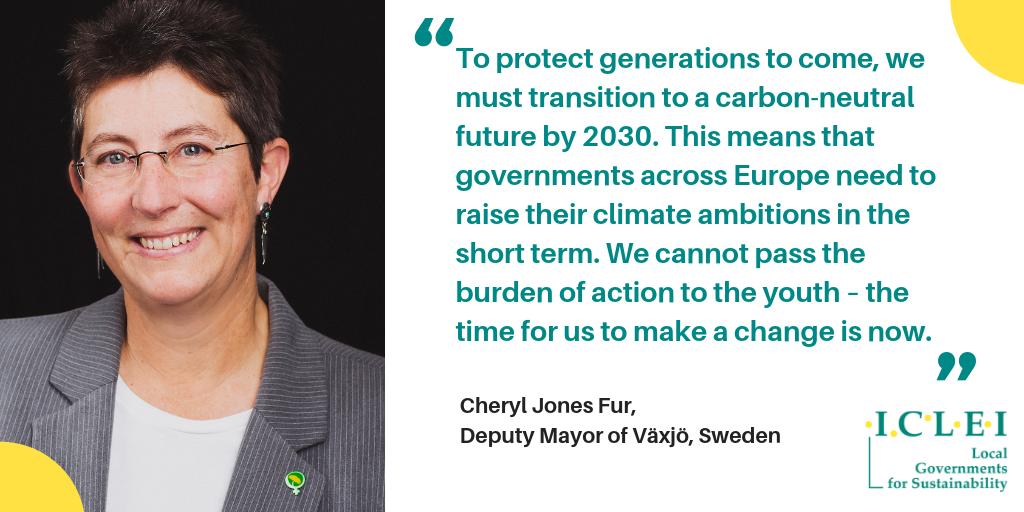 ‘We cannot pass the burden of action to the youth - the time for us to make a change is now’ demands <a href="/cjfur/">chris</a> Deputy Mayor of <a href="/Vaxjokommun/">Växjö kommun</a> and <a href="/ICLEI_Europe/">ICLEI Europe</a> REXCom member #ClimateStrike