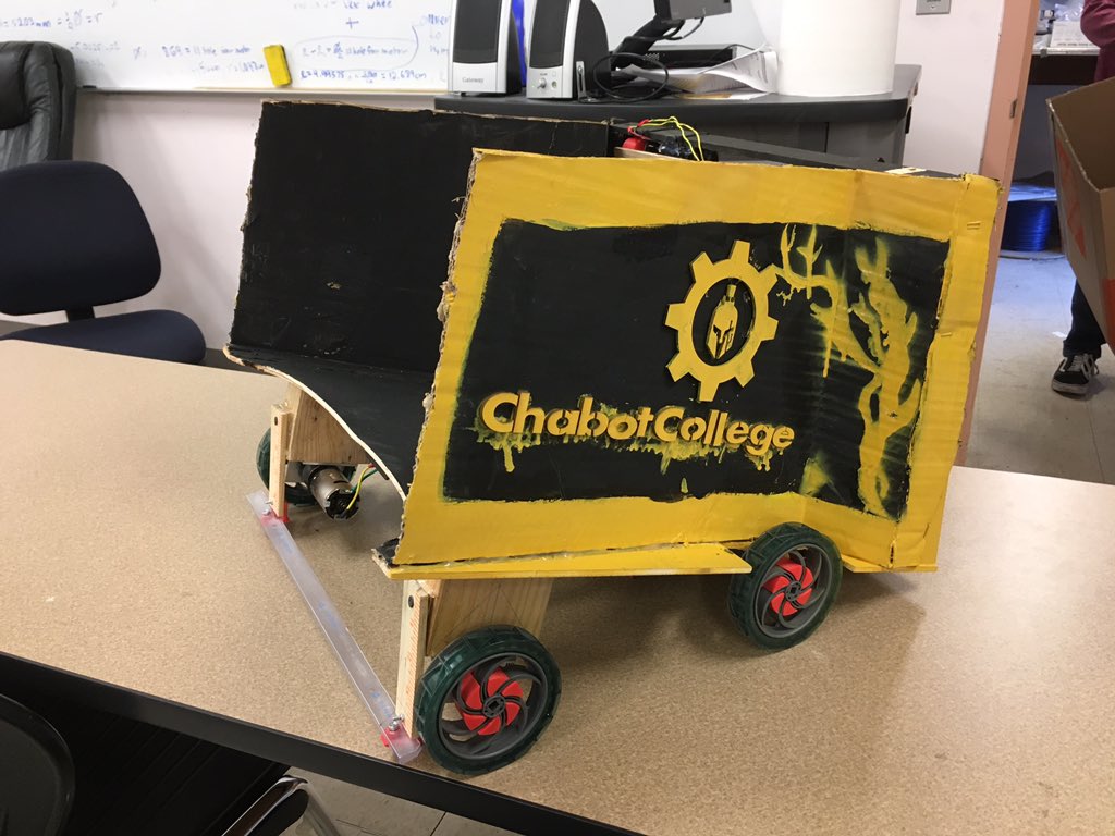 tweathers's tweet photo. Heading to Pomona with 23 future engineers and our friendly Chabrobot! E-fest West, here we come. @ASMEdotorg @chabot_college #chabotroboticscollective #EFestWest #CommunityCollege #Engineering https://t.co/mlZT02BYRd