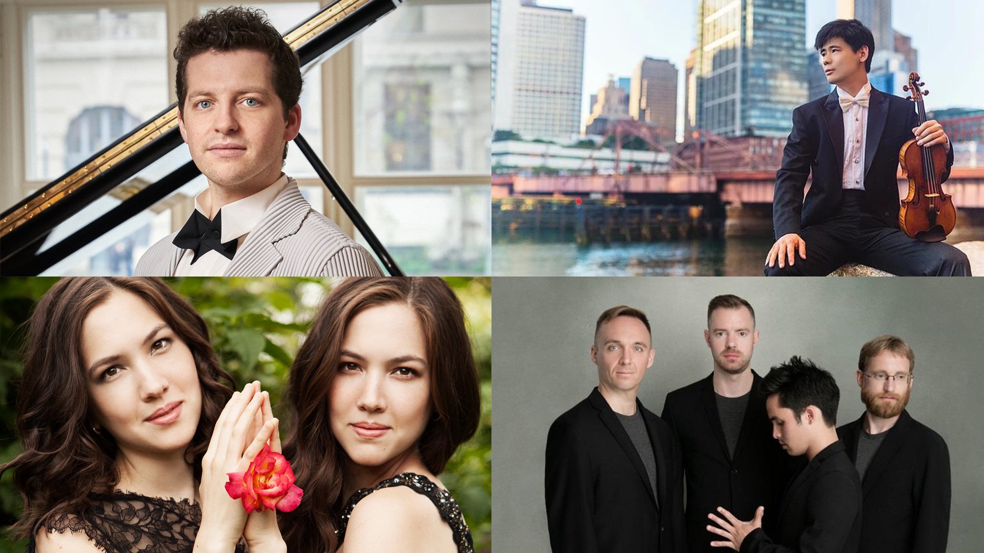 Congrats to 2019 Avery Fisher Career Grant winners @HenryThePianist, Angelo Xiang Yu, @NaughtonPiano & @jackquartet! Tune in to the ceremony tonight at 6pm live from @TheGreeneSpace, hosted by @WQXR's @ElliottForrest & ft. performances by the honorees! >> bit.ly/2Kakwhp