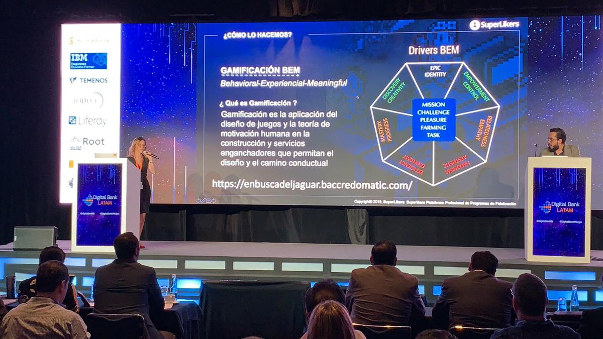 DigitalBankLA's tweet photo. La #StartUp @SuperLikers explica el concepto de #gamificación , que trata de incluir implementos de juegos en un entorno financiero 👉 https://t.co/KgPcuDxz54 https://t.co/4dNwRmW9Ah