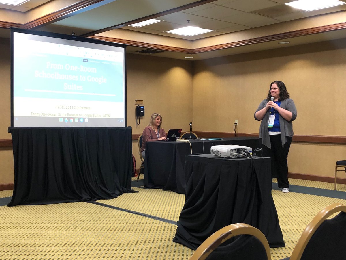 staceyfish80's tweet image. Learning from Jessica Emerson and Jessalyn Hazel about the Google Suite! Henderson County is rocking it! #eLearnHCS