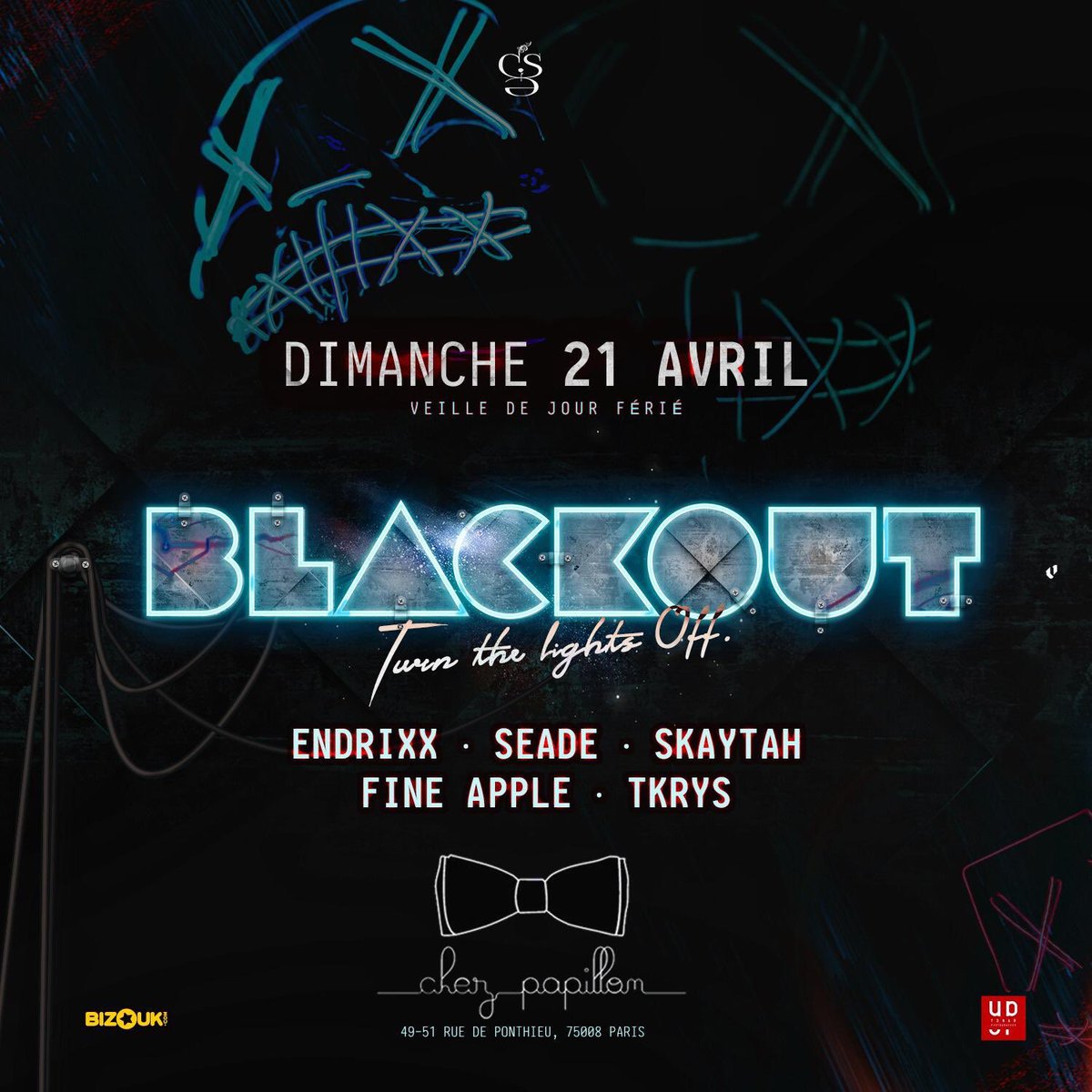 FineAppleDeejay's tweet image. Dimanche 21 avril chez papillon ! @CSEvents__ #BlackOut #BestDjs