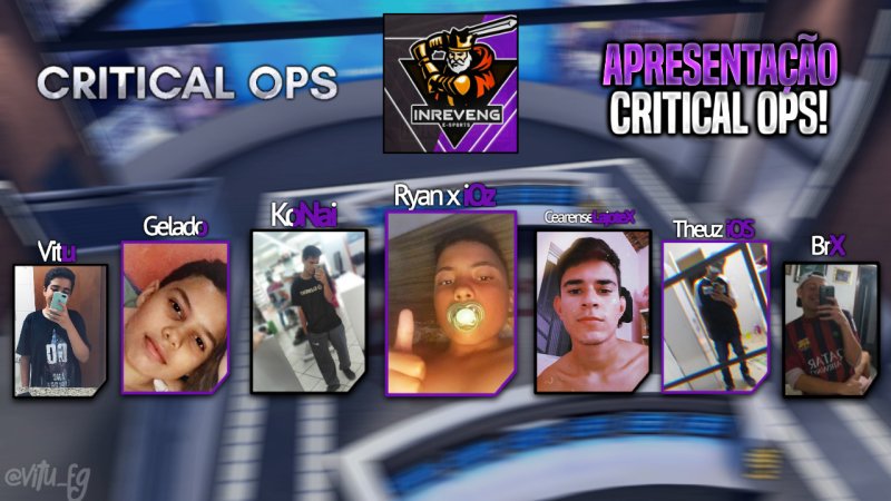 RevengeIn's tweet image. Nossa line UP atualmente no Critical Ops ❤

#GoiR