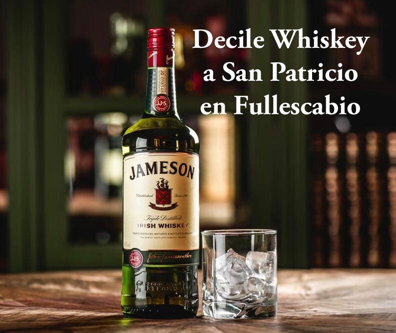 Fullescabio's tweet photo. #DecileWhiskeyASanPatricio            🥃🥃🥃 https://t.co/yM1Vabf4iG