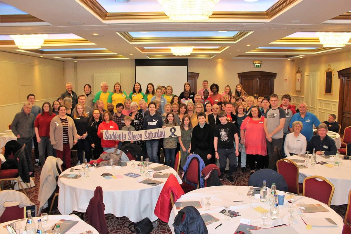 Suddenly Sleepy Saturday seen <a href="/stjamesdublin/">St James's Hospital</a> Narcolepsy clinicans join with their patients to Raise awareness. What a fantastic day. @narcolepsyireland <a href="/SOUNDNarcolepsy/">SOUND</a>