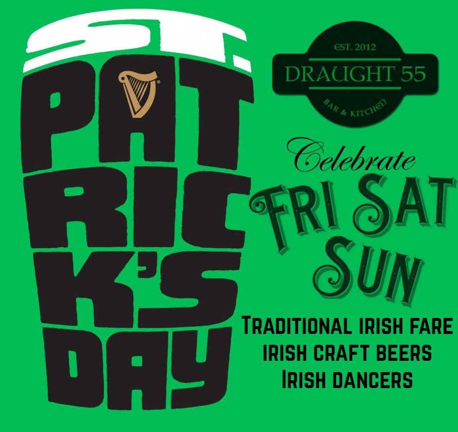 Start your St Patrick’s Day celebrations early!  Friday at 4pm we welcome NY’s own School of Irish Dancers 🍀. We will be celebrating everyday, featuring traditional Irish Fare and the finest Irish Craft Beers!  Look forward to seeing everyone!🍀🇨🇮 #stpatricksday #craftbeer