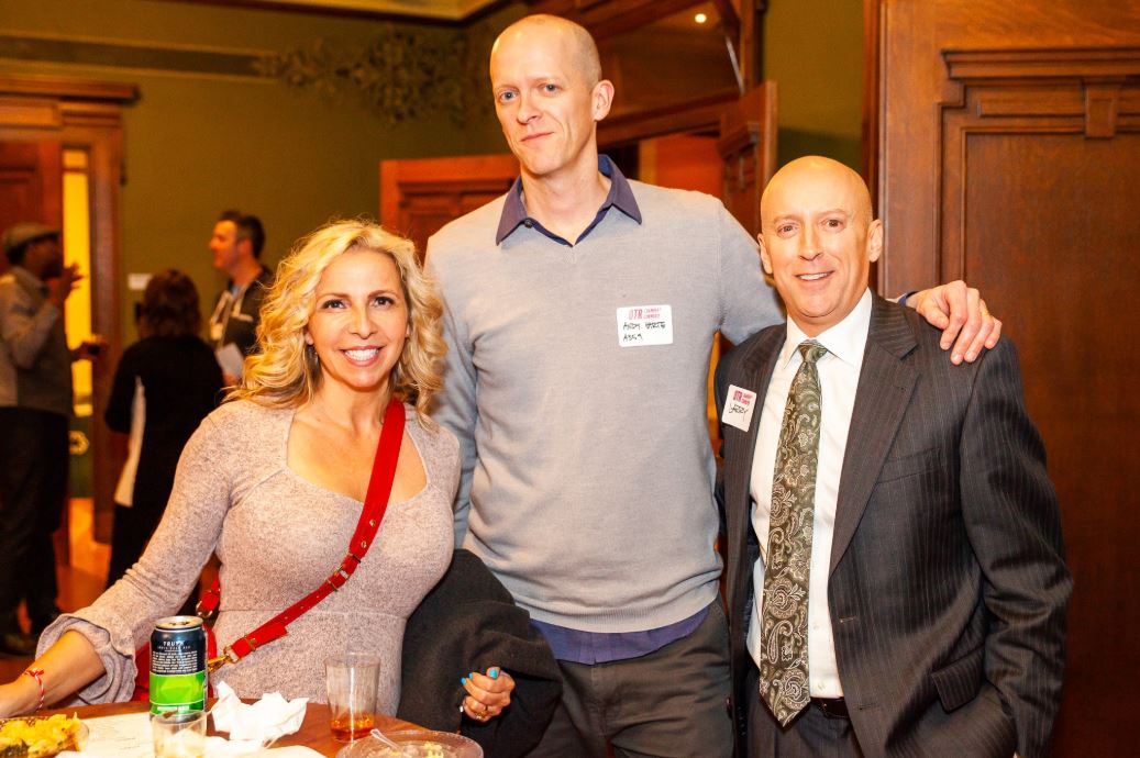 Architecture359's tweet photo. A359 Principal, Andrew Harte, caught on camera at the OTR MADE Awards Ceremony. Celebrating the great work of our neighbors @OTRChamber https://t.co/tzXZOZYv9x