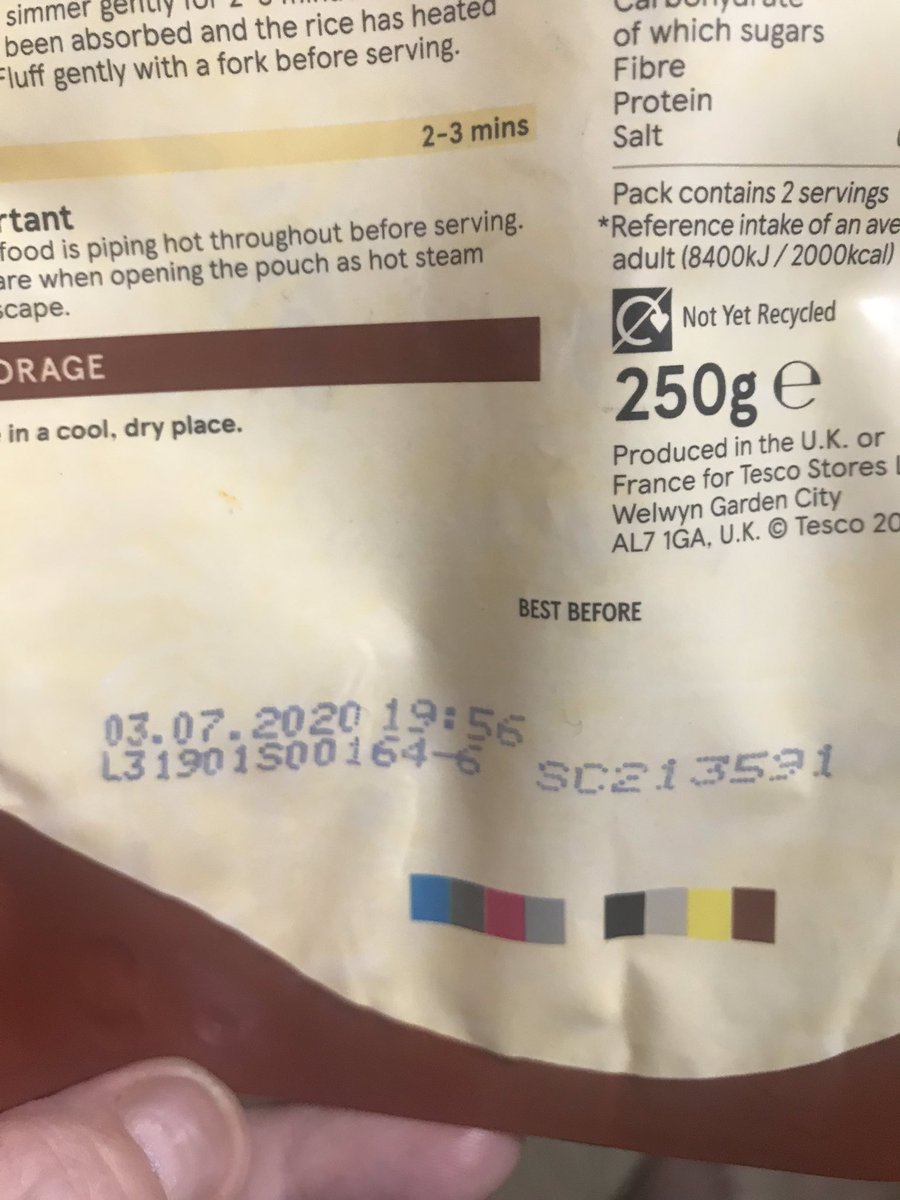 KellyGr60747986's tweet photo. Found this “mould” in a packet of microwave rice - Tesco response “how much was it - we will refund you” - no concern as to how it got there then Mr Big Six ? https://t.co/1S9sitHlQq
