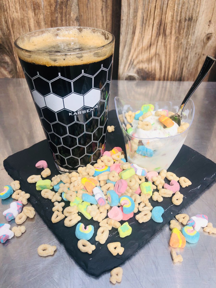 Karben4's tweet photo. #TaproomAlert Saturday we tap this #StPatricksDay #taproomonly beer, Magically Go F#@k Yourself - Lucky Charms Stout! It will be ready right at open so come on down! #beerbrilliance #k4forthewin #newbeer #pilotbrew #k4partyallday #craftbeer #wicraftbeer https://t.co/3mbwOqEqjp