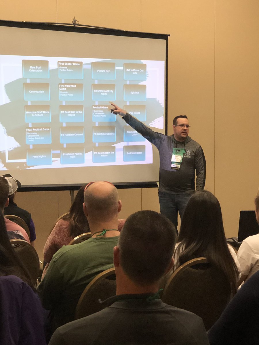 KariBradley7's tweet photo. Love hearing from Bonney Lake HS’s Charlie Hilen! These are all activities in his first week of school! 😳😳😳 #waca19 https://t.co/o4sxaAIvXC