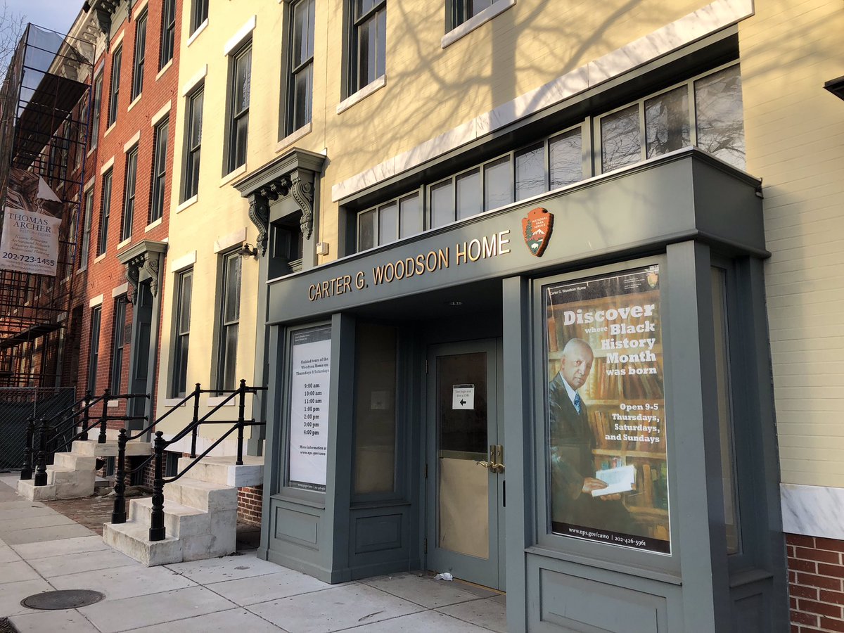 orondemiller's tweet photo. Less than 24 hours back in DC, but just enough time to take a morning walk over to the homes and offices of Carter G. Woodson, Mary McLeod Bethune, and in the neighborhood of many other greats. Legacy and ritual matters. #sacredspaces #intergenerationallegacies https://t.co/EptCDZtXJW