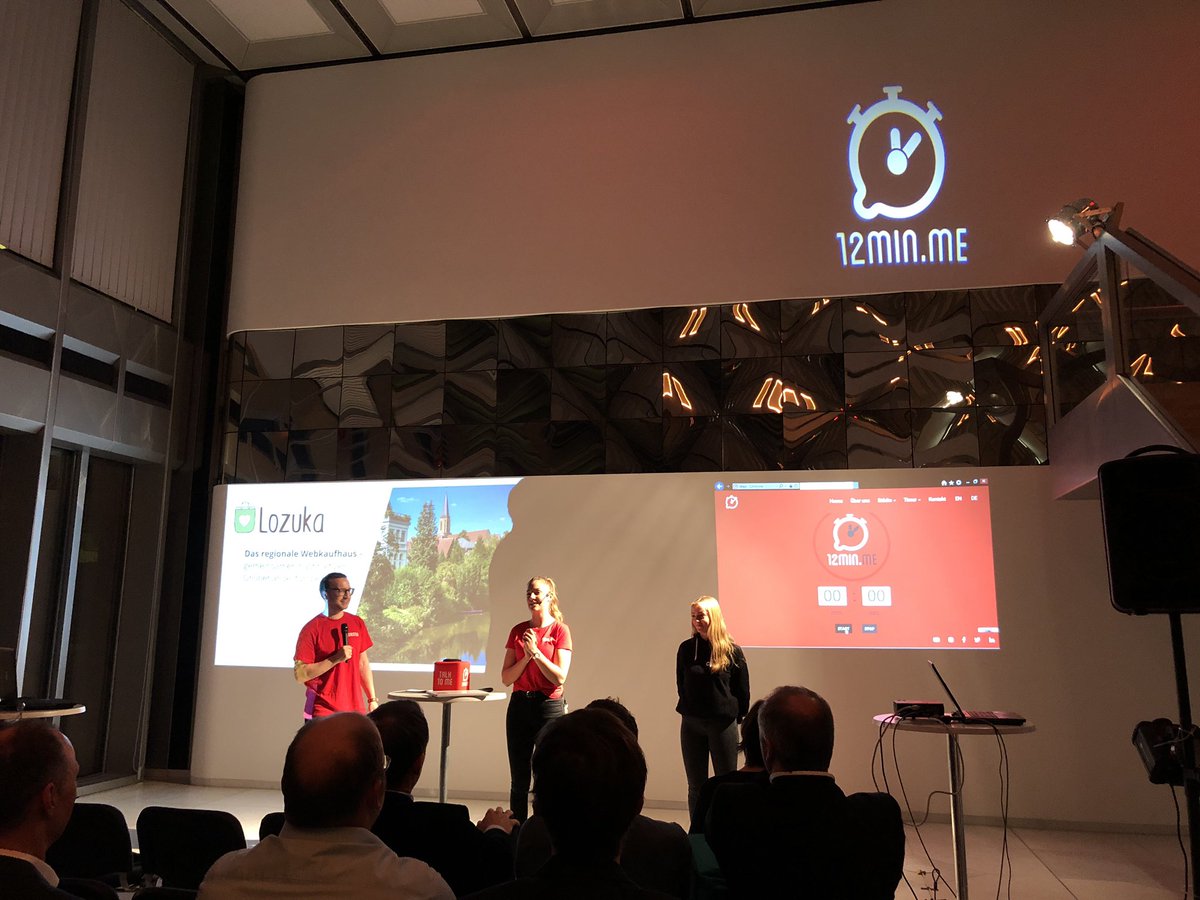 #Münster startet #12minme mit Paula und Thorsten #12minMS