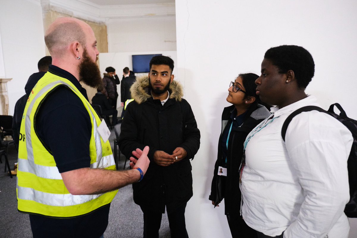 GKRLtd's tweet photo. This is what @OpenDoorsWeek is all about. Proud to be part of the launch. Our Project Managers led tours around the host site, Hanover Square, talking to young people from visiting colleges &amp; guests about the fantastic work we do. #opendoors19 #construction #WeAreGKR https://t.co/pi95TvFKYY