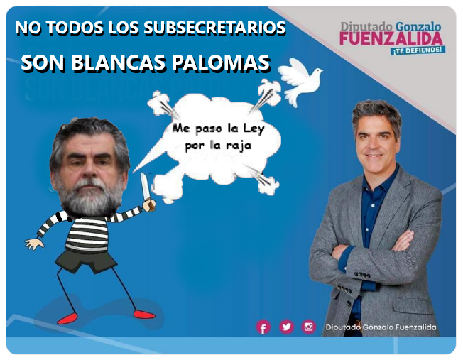 Oye Fuenzalida @fuenzalidaRn ...¿Y no el vas a hacer un cartel a tu amigo y  correligionario, Rodrigo Ubilla?