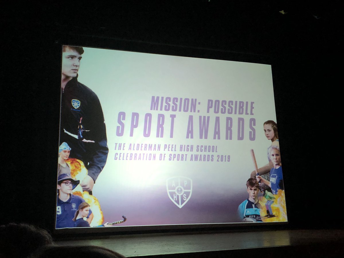 Very proud to be representing <a href="/YouthSportTrust/">Youth Sport Trust</a> at tonight’s <a href="/APHS_PE/">APHS PE</a> Sports Awards Evening - lots of young people being acknowledged for removing barriers and unlocking potential