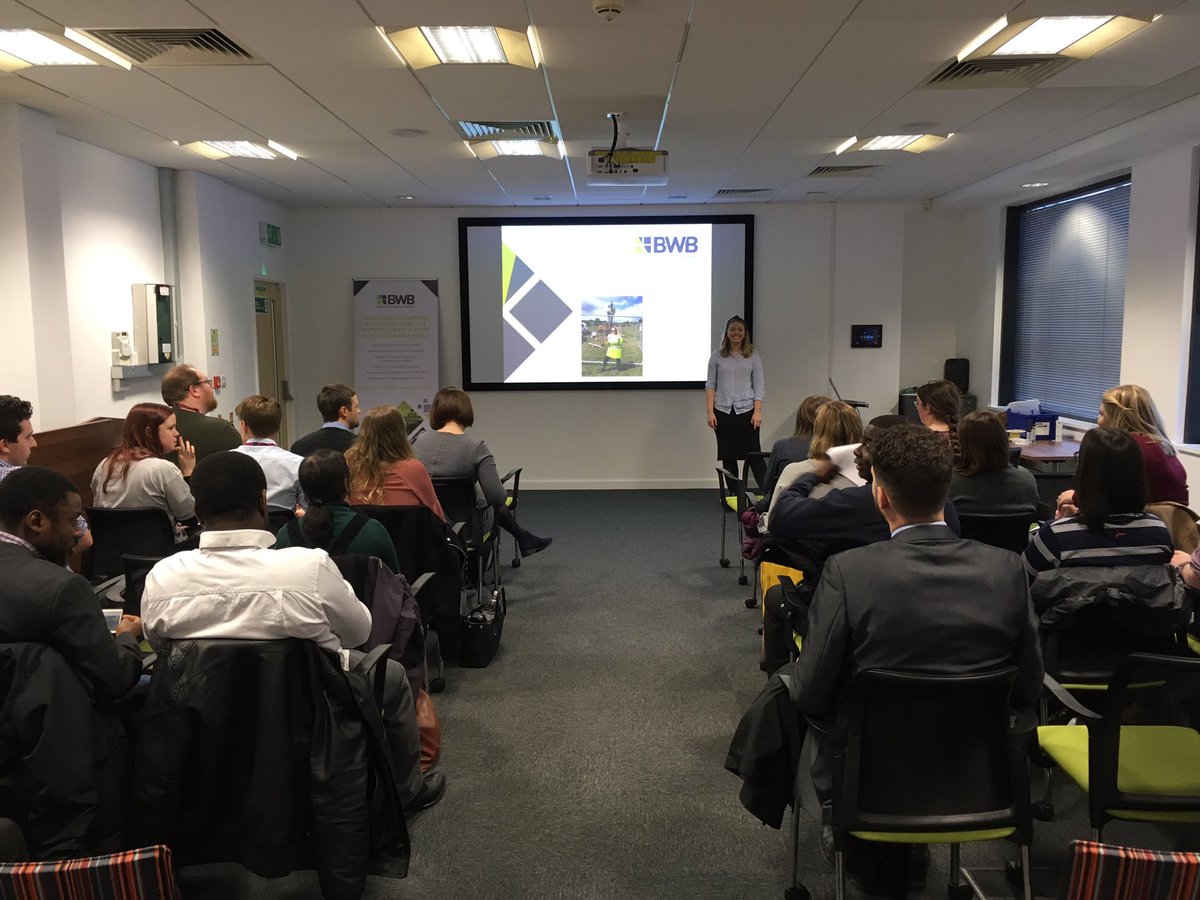 RachCheetham's tweet photo. BWB’s Graduate Consultant Jade Allen presenting @CIWEM event this evening @bwbconsulting offices on continuous groundwater monitoring! https://t.co/OxzxMExjog