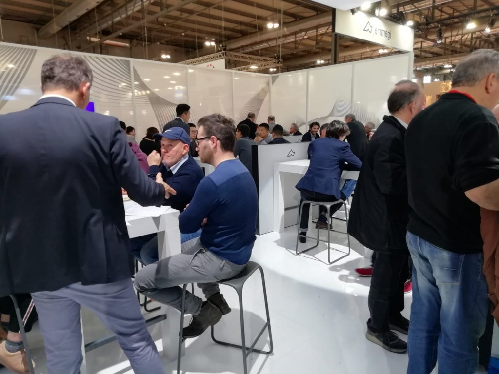 Edilsider_Spa's tweet photo. Anche oggi grande affluenza a #MADEexpo2019! Molti professionisti del settore si sono recati allo stand L01P10, Hall 3, per conoscere tutte le novità di #Emmegi.

Voi che aspettate? 

Vi basta scaricare l'app Emmegi e otterete subito il vostro biglietto omaggio per la fiera! https://t.co/0asQ7hpGqY