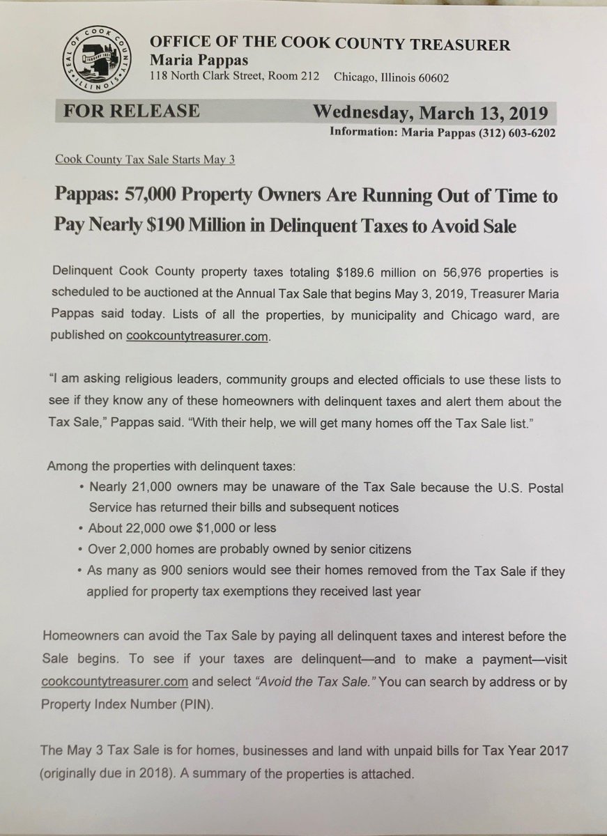 DrWillieWilson's tweet photo. #CookCountyTreasurer #MariaPappas expresses her thanks to Dr. Wilson, @RevJJackson &amp; Fmr. Commissioner @RichardRBoykin for their support on the recent property tax initiative to help homeowners avoid losing their homes to a May 3rd tax sale. #drwilliewilson #ThePeoplesMovement https://t.co/iKswCFPptj