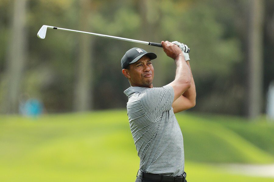 golfpocketcoach's tweet photo. Tiger off a slow start @THEPLAYERSChamp 1 over through 5, can he turn it round? #golf #golfers #TPCSawgrass https://t.co/QRHlHD48lD