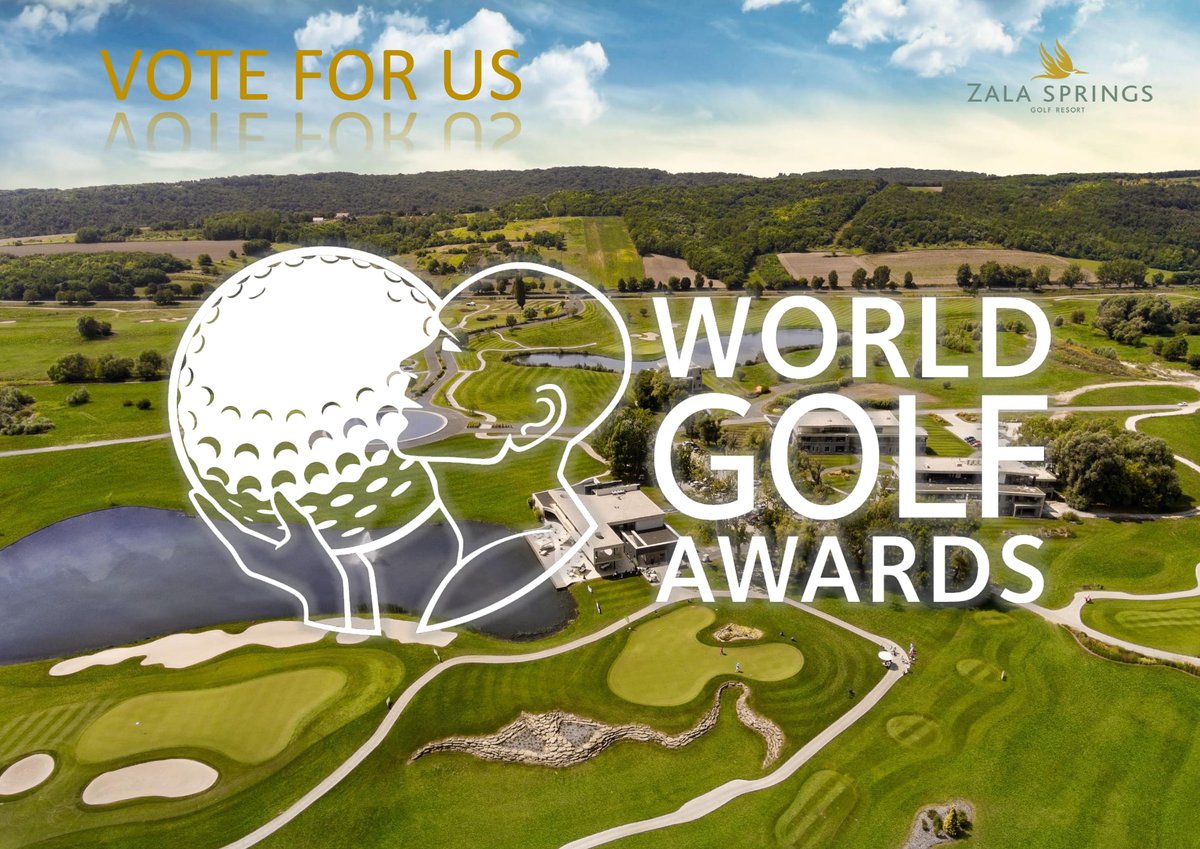 ⛳️⛳️🏆🥇The Zala Springs Golf Resort have been nominated by the International World Golf Award for: Hungary's Best Golf Course 2019! Vote for the Zala Springs Golf Resort and help us to be the best! ! ⛳️⛳️🏆🥇
worldgolfawards.com/a…/hungary-best-golf-course/2019 
#zalasprings