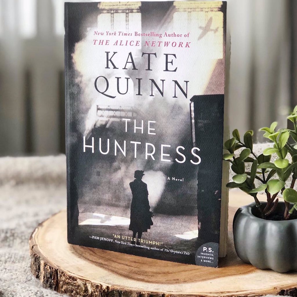 LitKatrina's tweet photo. Absolutely LOVED #TheHuntress by @KateQuinnAuthor - inspired by true events, this is post-war historical fiction at its most thrilling + I learned so much (for a Ukrainian prairie kid, I was more familiar w/ @RusalkaWpg 💃🏻 than the traditional water witch legend lol) https://t.co/1Q4sr6t2KK