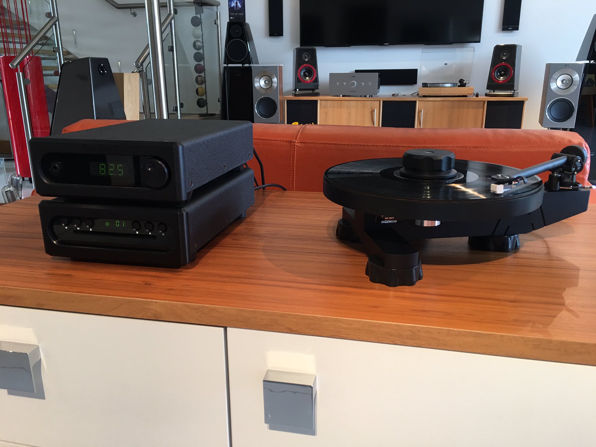 Stoneaudio Co Uk On Twitter Bel Canto C5i Integrated Amp Cd3t Cd Transport Avid Ingenium P P Turntable Falcon Acoustics Ls3 5a On Solid Steel Ss 5 Stands Https T Co Og21nrh264 Twitter